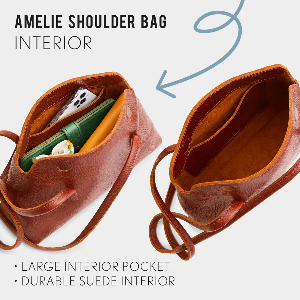 Portland Leather Goods 'Almost Perfect' Amelie Shoulder Bag