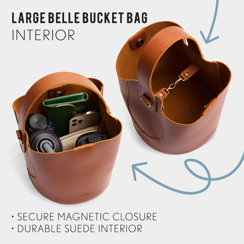 Portland Leather Goods Belle Bucket Bag