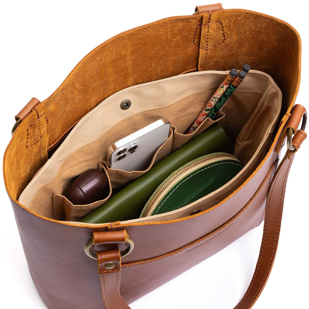 Portland Leather Goods Canvas Purse Organizer