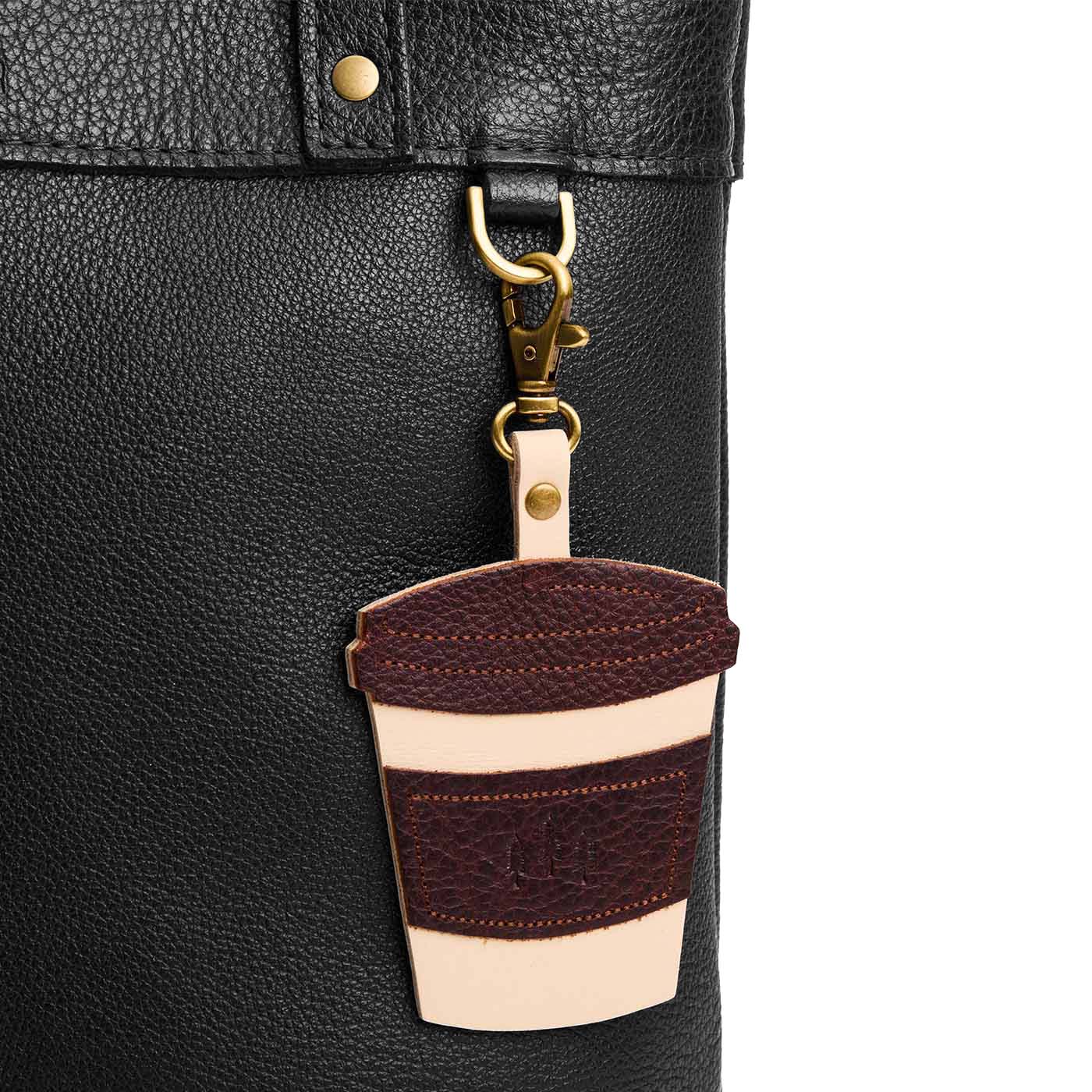Portland Leather Goods Breakfast Keychain