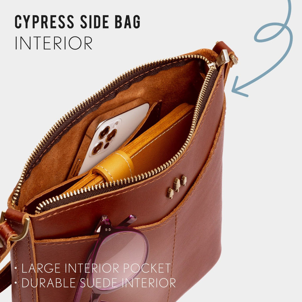 Portland Leather Goods Cypress Side Bag