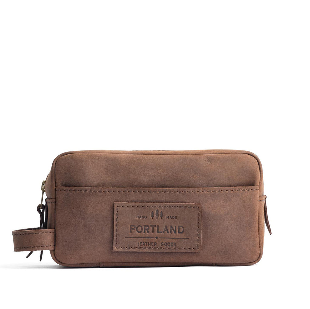 Portland Leather Goods Deluxe Dopp Kit