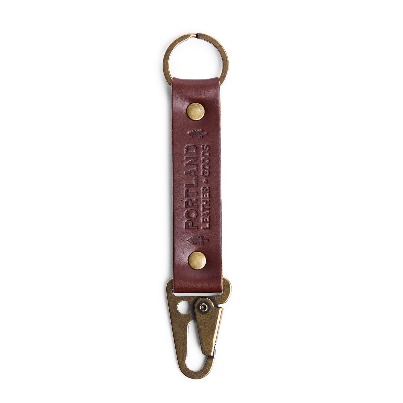 Portland Leather Goods PLG Keychain