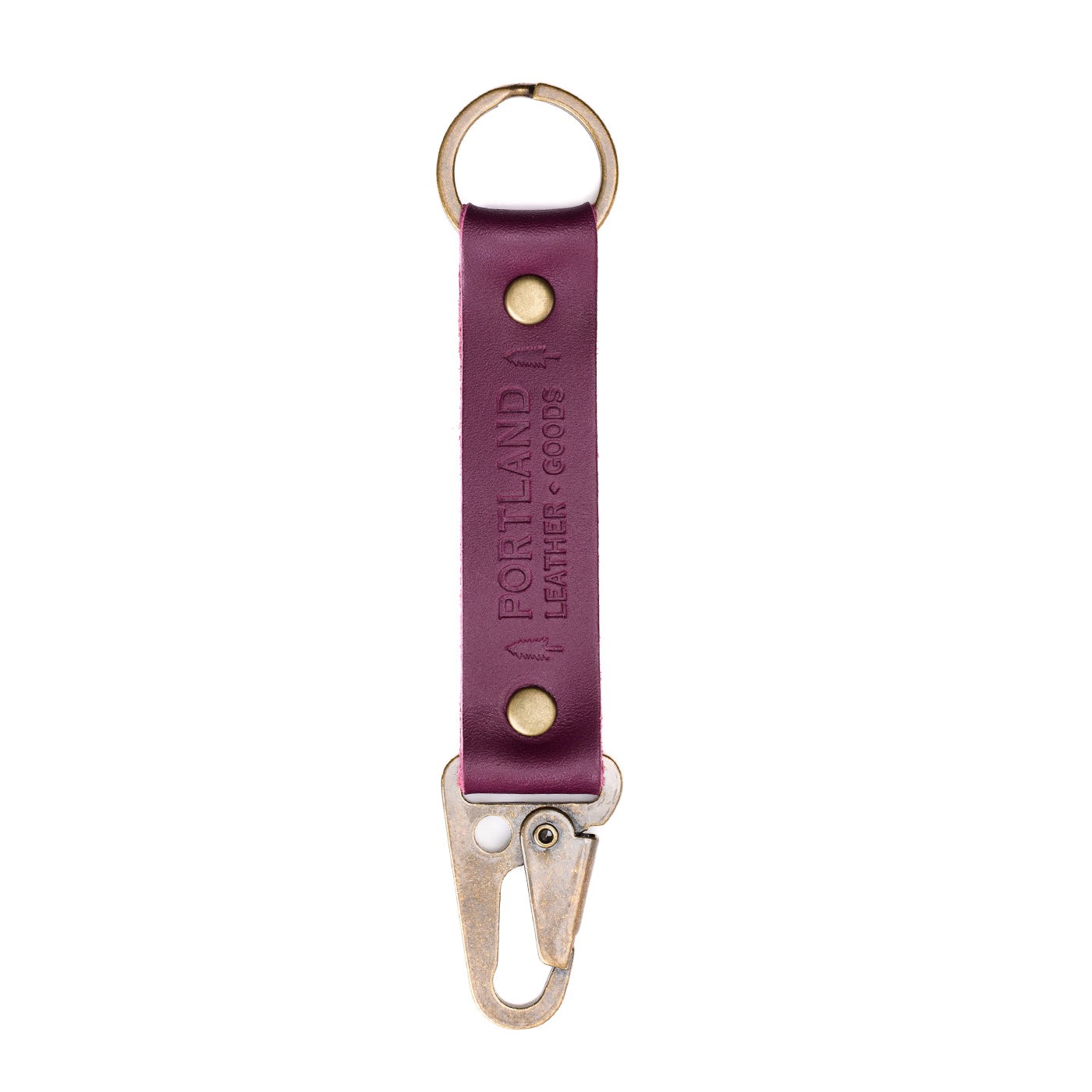 Portland Leather Goods PLG Keychain