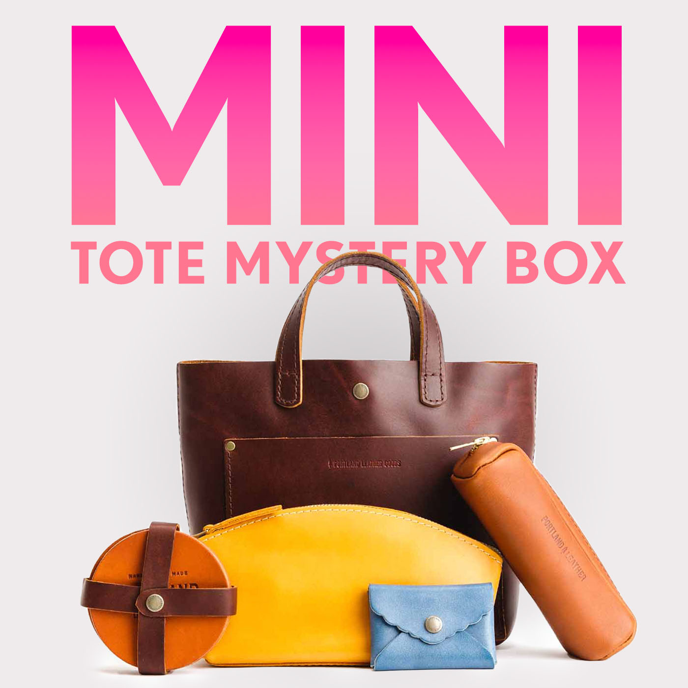Portland Leather Goods Mini Crossbody Mystery Box