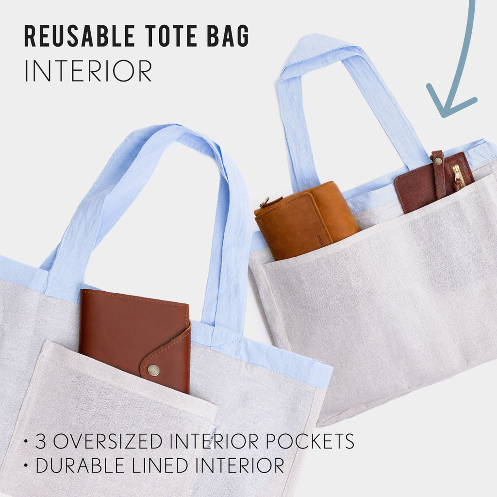 Portland Leather Goods Reusable Tote Bag