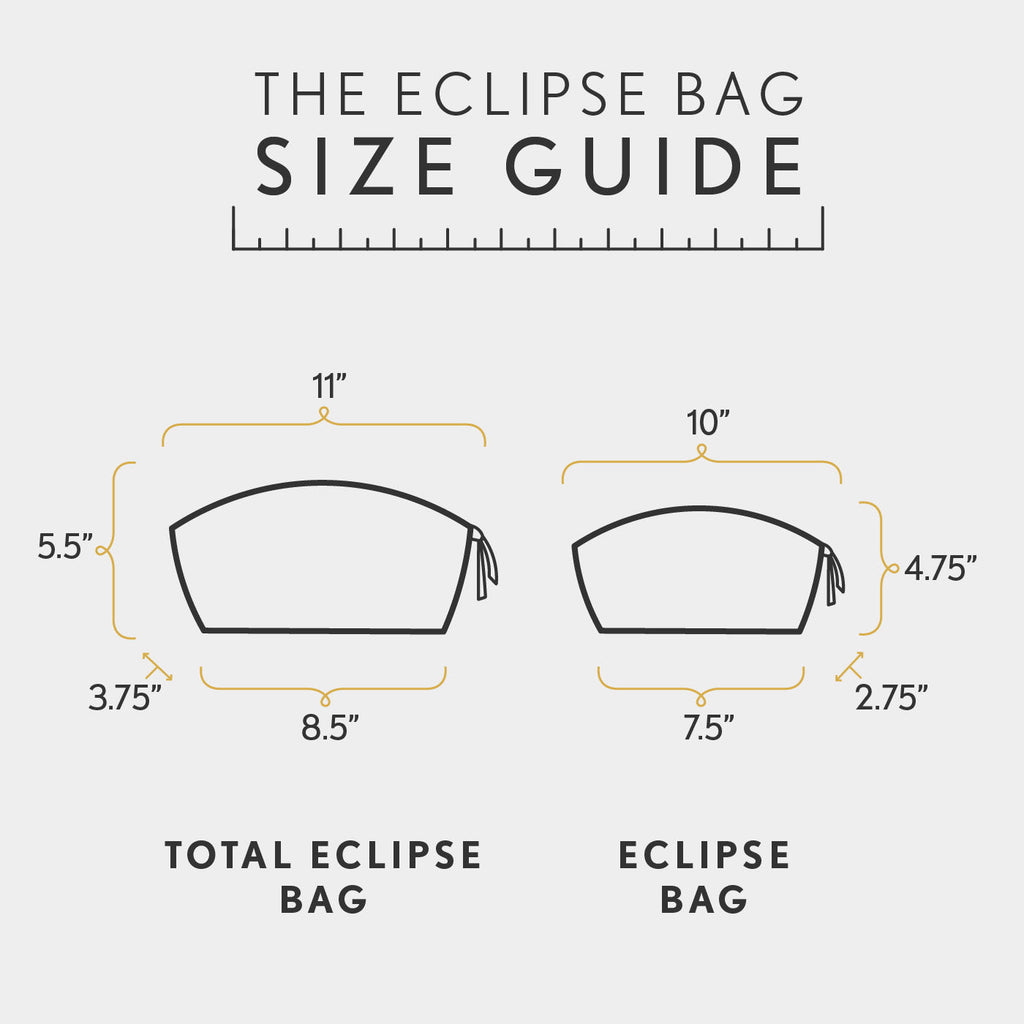 Portland Leather Goods 'Almost Perfect' Eclipse Makeup Bag