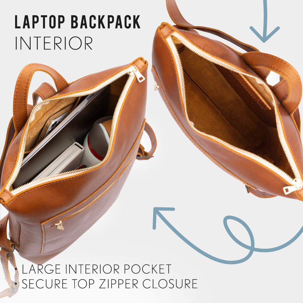 Portland Leather Goods Laptop Backpack