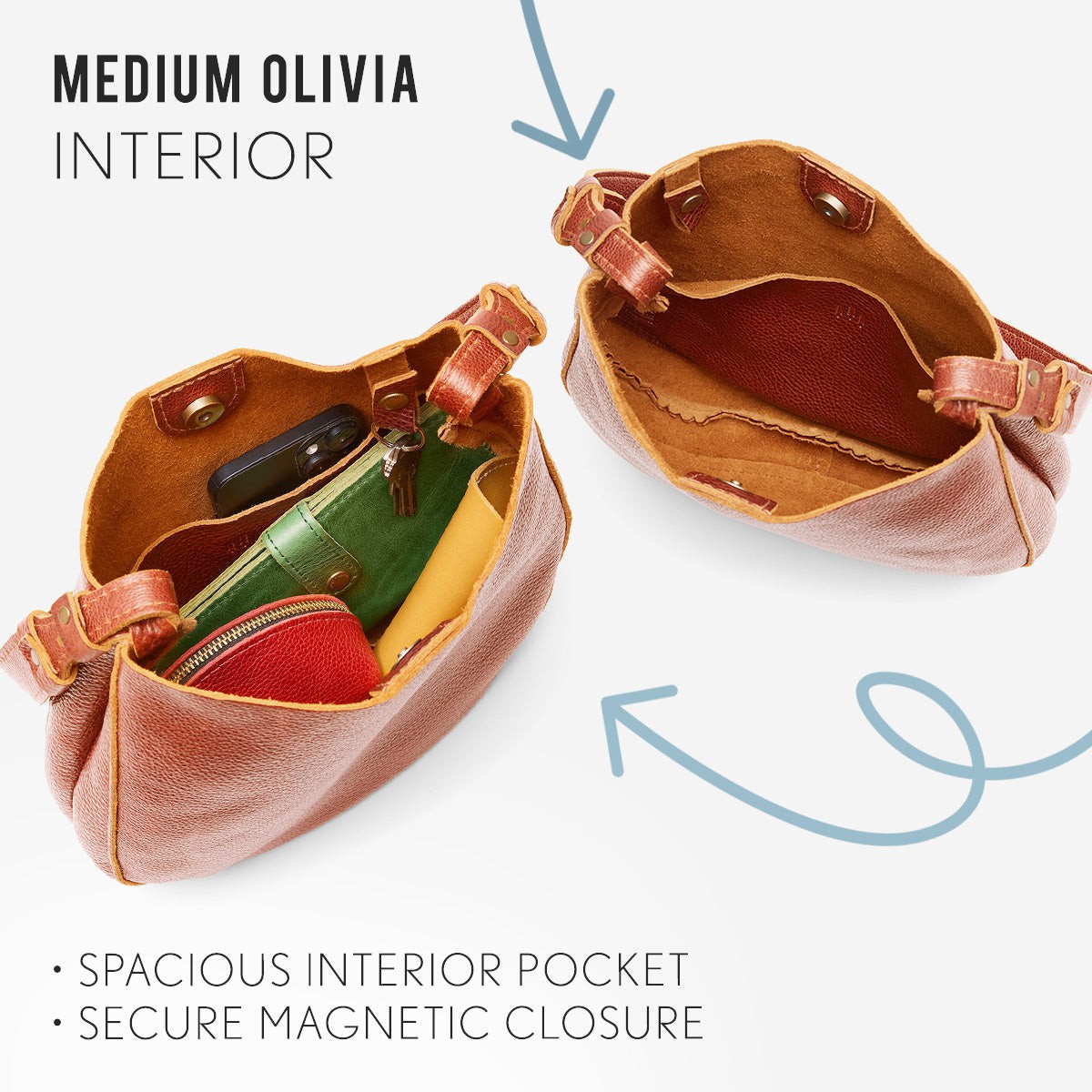 Portland Leather Goods 'Almost Perfect' Olivia Shoulder Bag