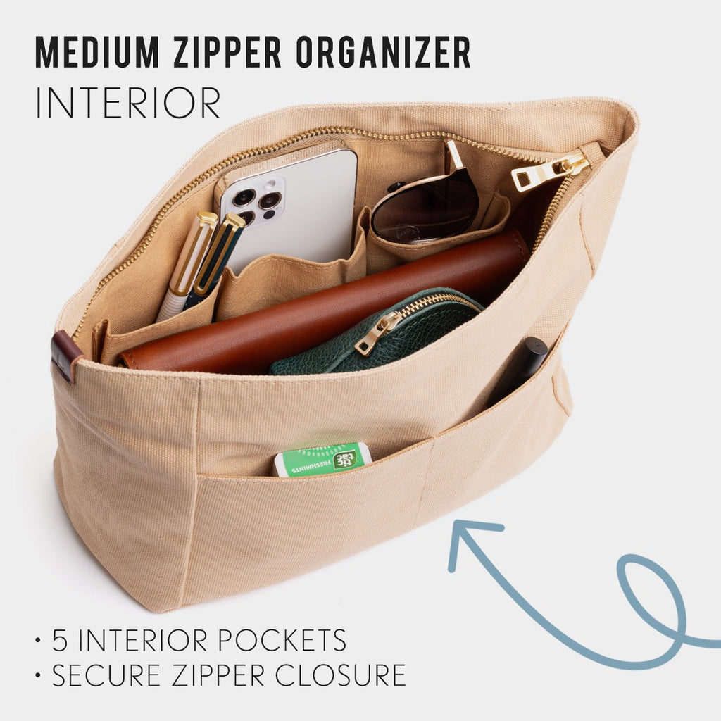 Portland Leather Goods Canvas Purse Organizer