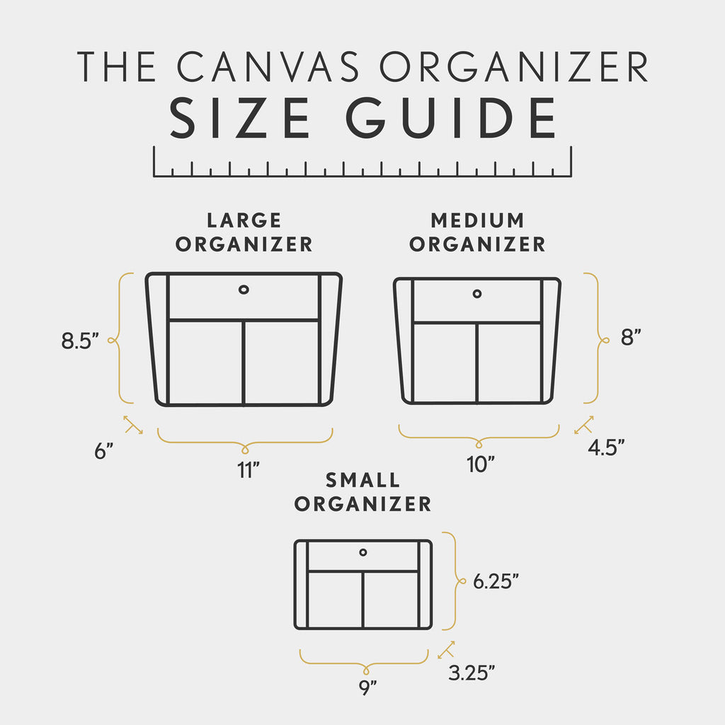 Portland Leather Goods Printed Canvas Purse Organizer