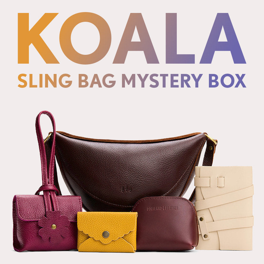 Portland Leather Goods Koala Sling Bag Mystery Box