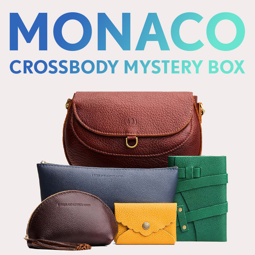 Portland Leather Goods Monaco Crossbody Mystery Box