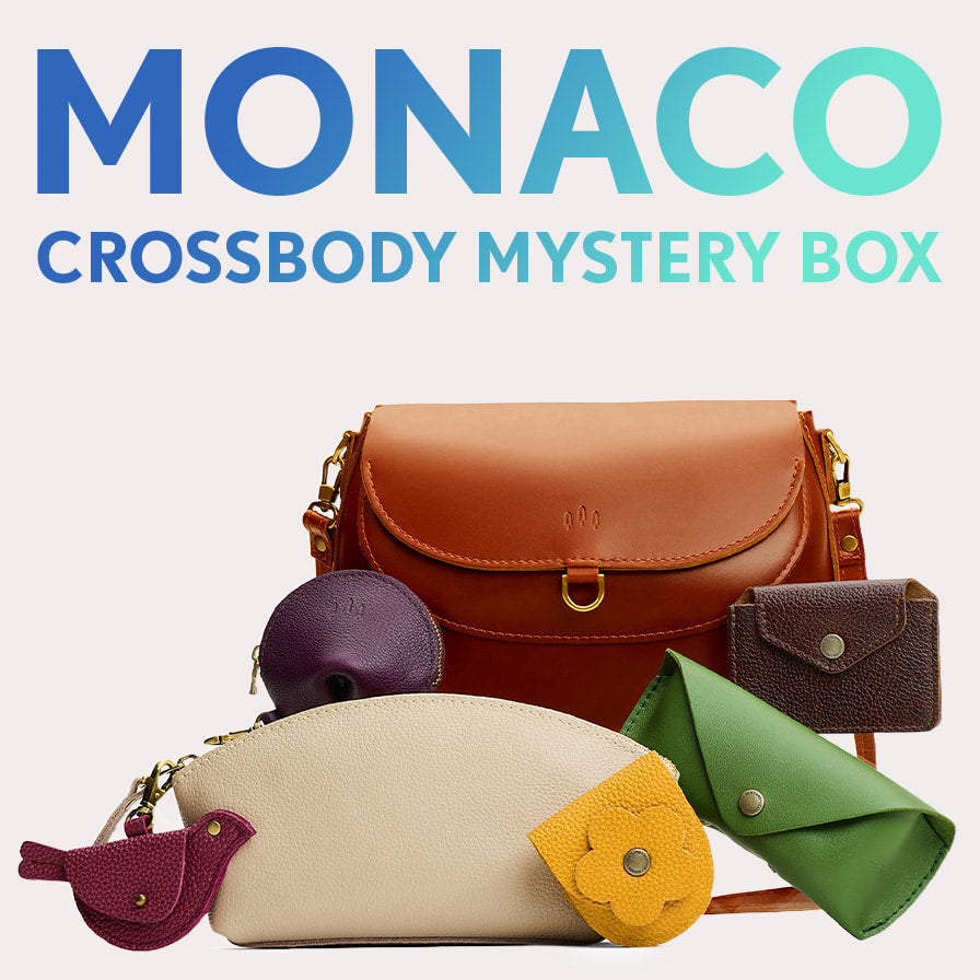 Portland Leather Goods Monaco Crossbody Mystery Box