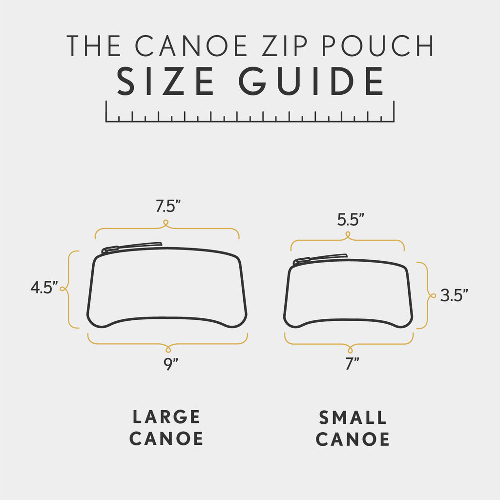 Portland Leather Goods Canoe Zip Pouch