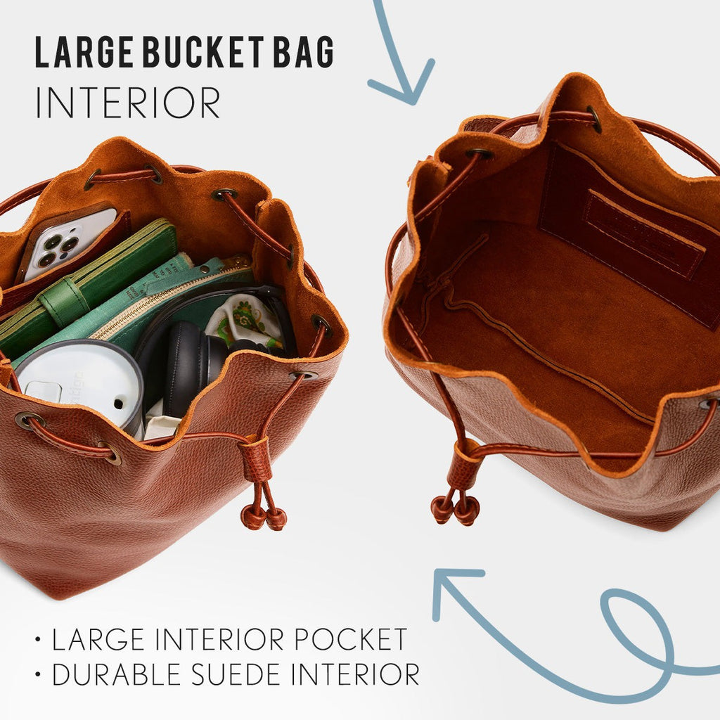 Portland Leather Goods Bucket Bag