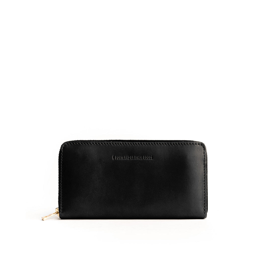 Portland Leather Goods Accordion Zip Wallet