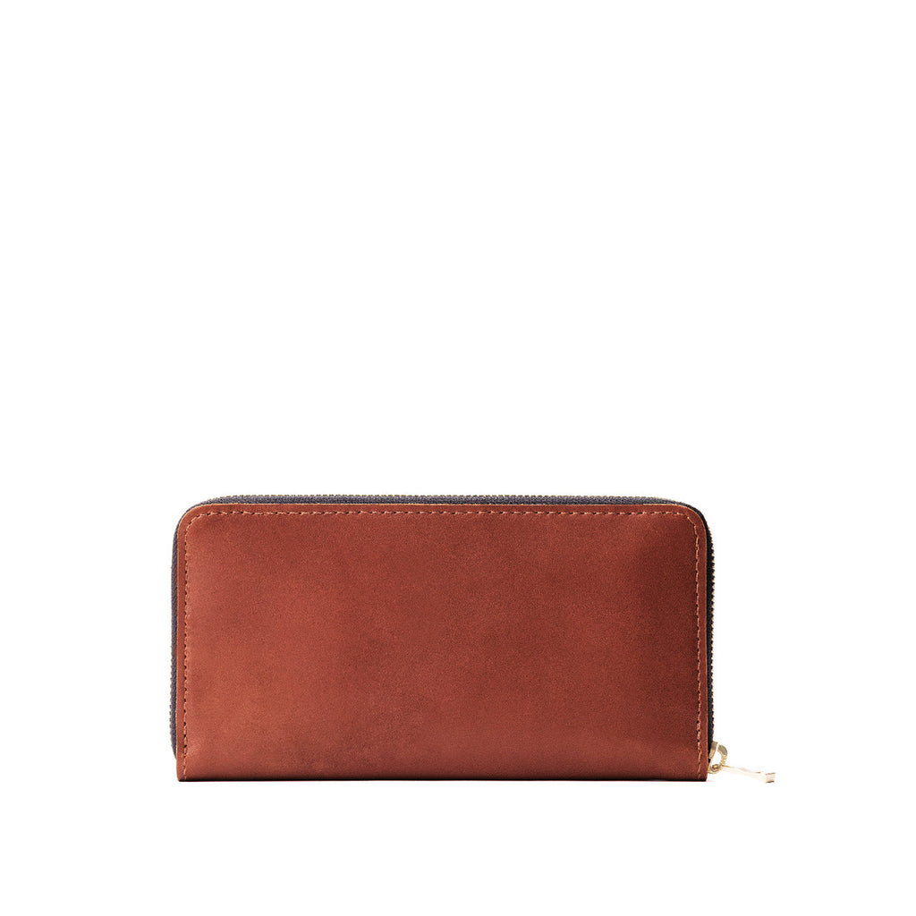 Portland Leather Goods Accordion Zip Wallet
