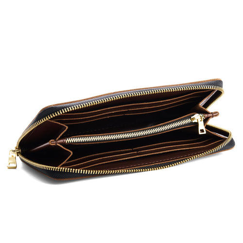 Portland Leather Goods 'Almost Perfect' Accordion Zip Wallet