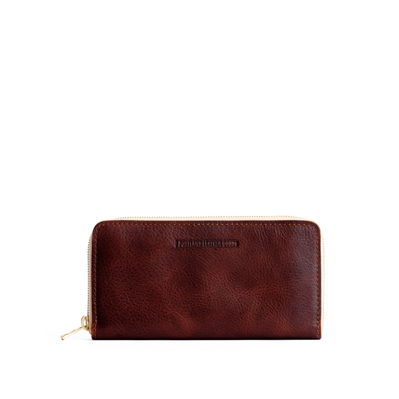 Portland Leather Goods Accordion Zip Wallet