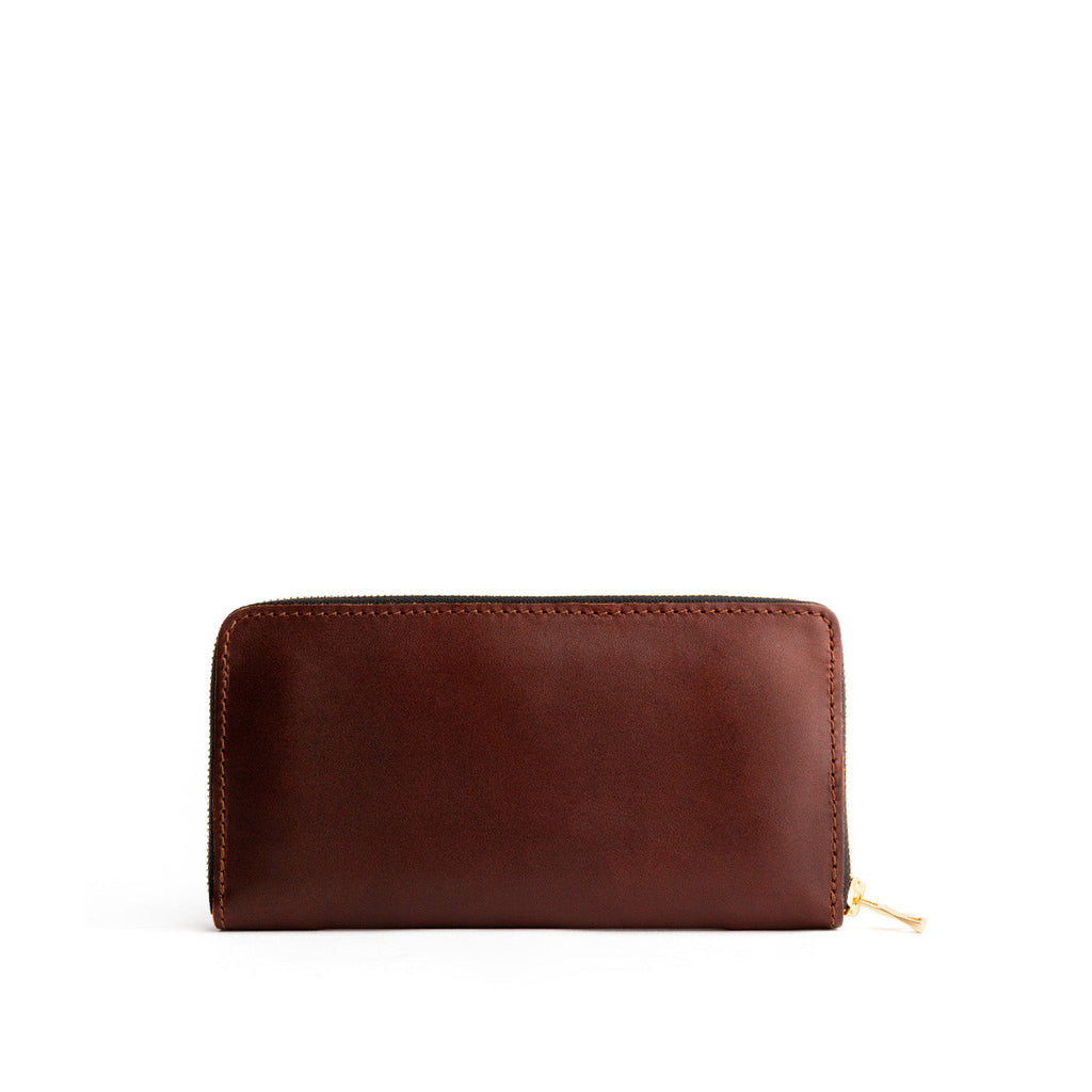 Portland Leather Goods Accordion Zip Wallet