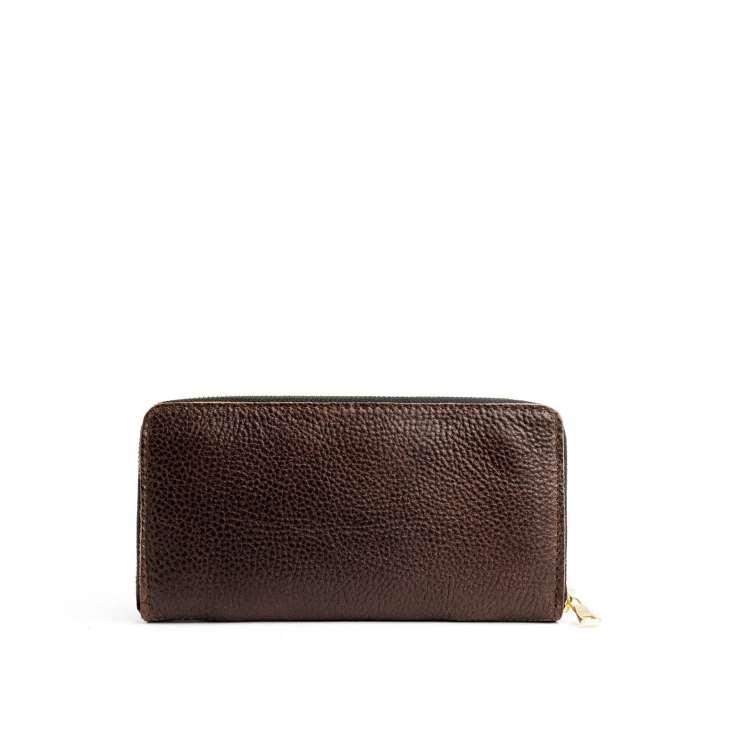 Portland Leather Goods Accordion Zip Wallet