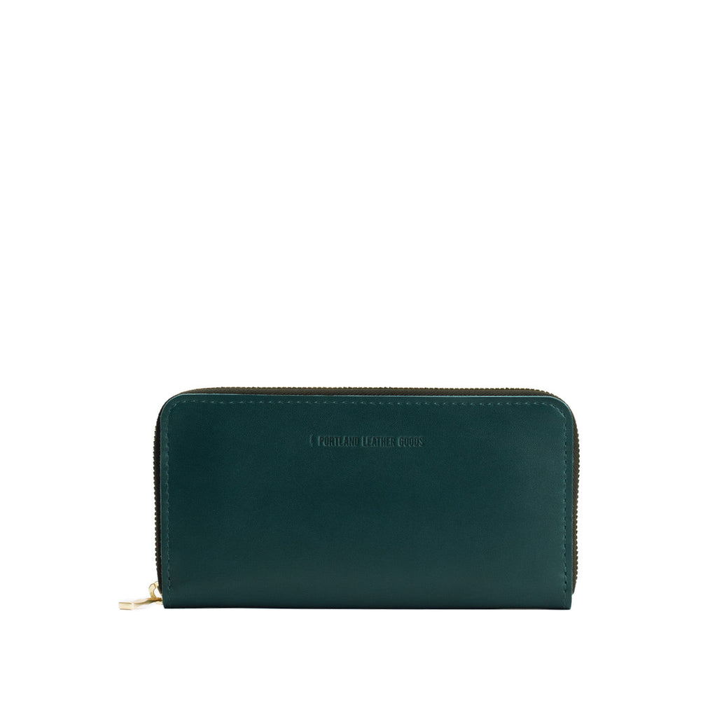 Portland Leather Goods Accordion Zip Wallet
