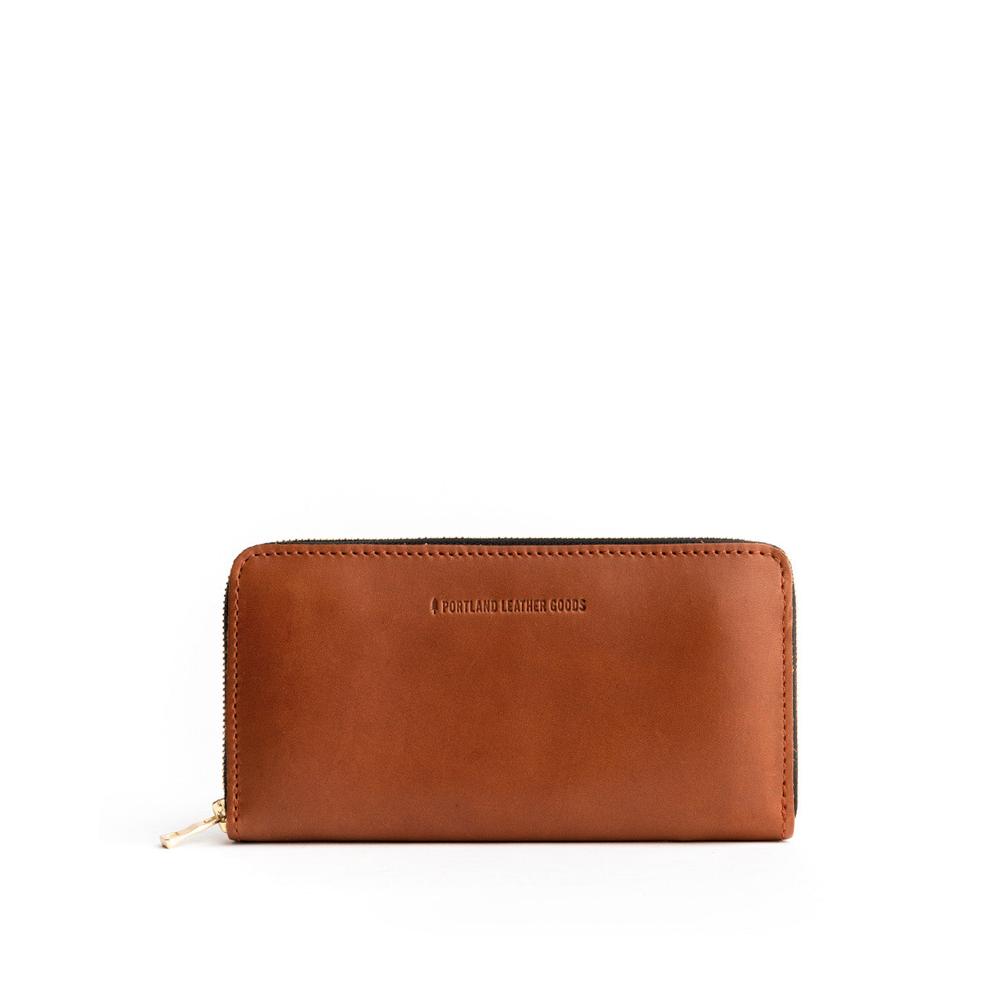 Portland Leather Goods Accordion Zip Wallet