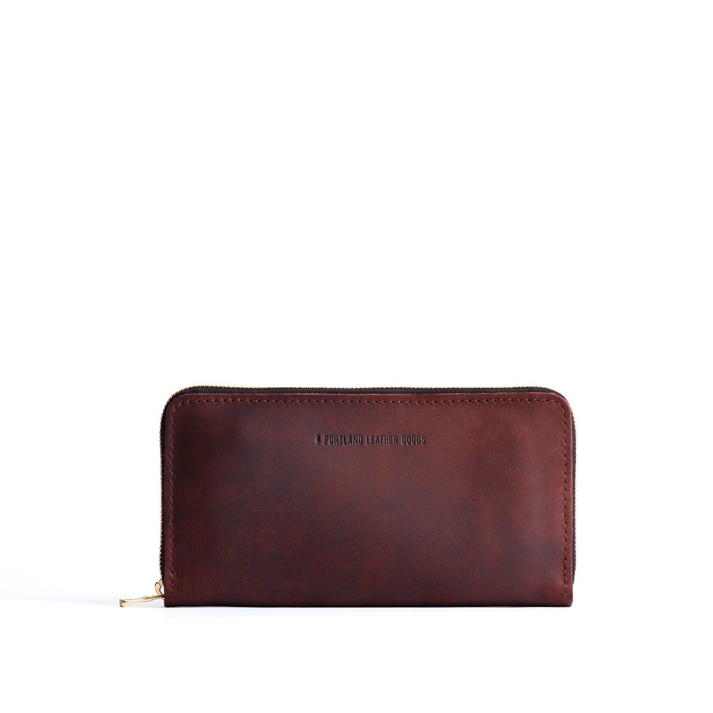 Portland Leather Goods Accordion Zip Wallet