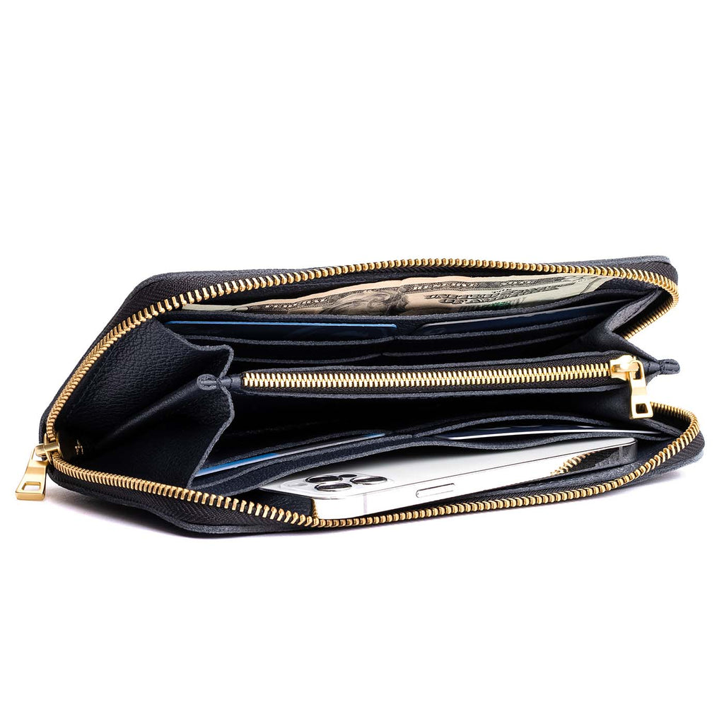 Portland Leather Goods 'Almost Perfect' Accordion Zip Wallet