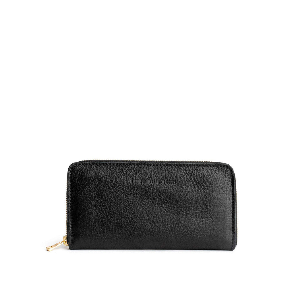 Portland Leather Goods Accordion Zip Wallet