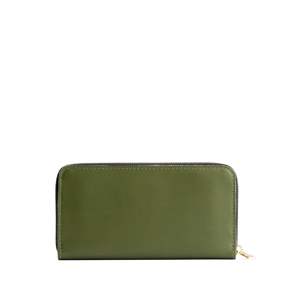 Portland Leather Goods Accordion Zip Wallet