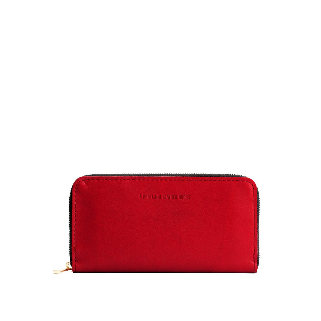 Portland Leather Goods Accordion Zip Wallet