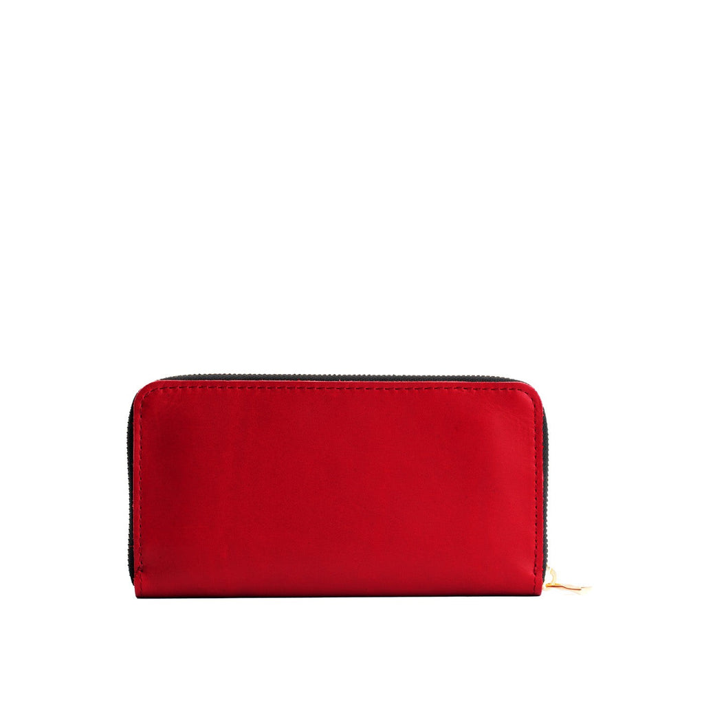 Portland Leather Goods Accordion Zip Wallet