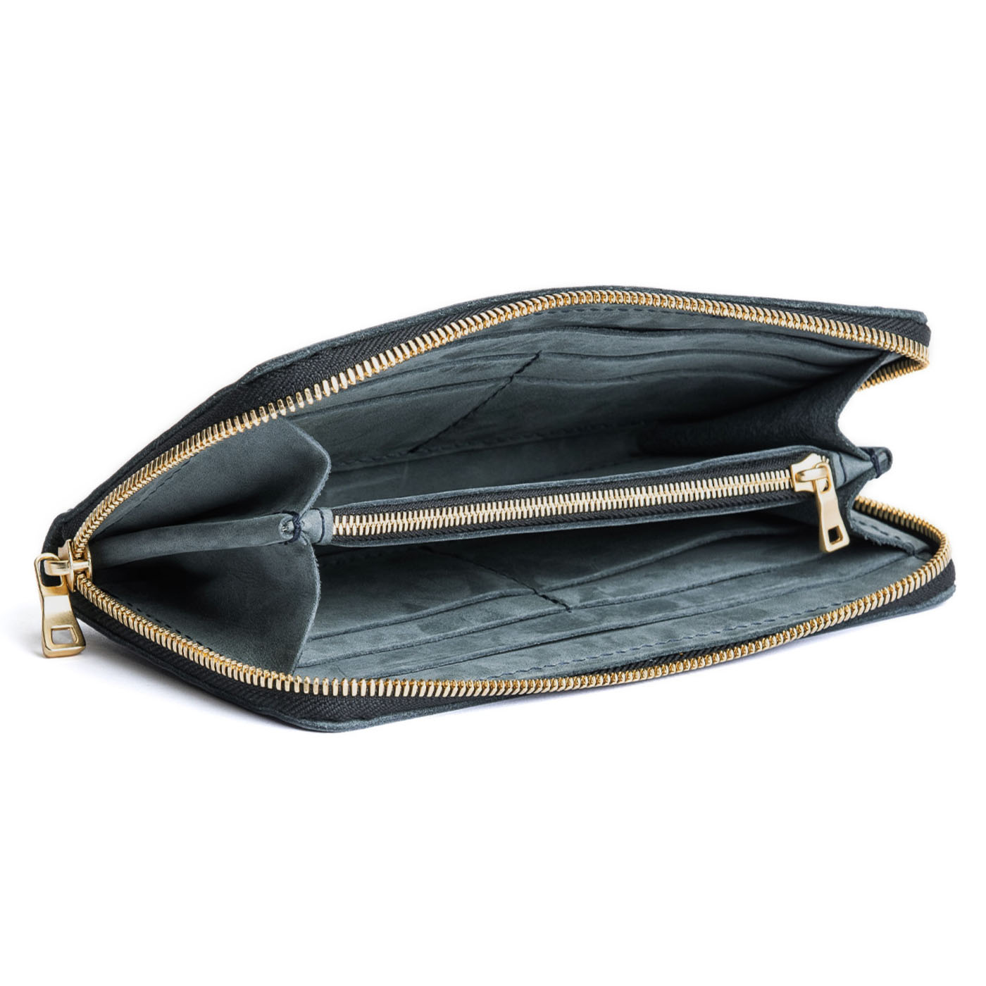 Portland Leather Goods Accordion Zip Wallet