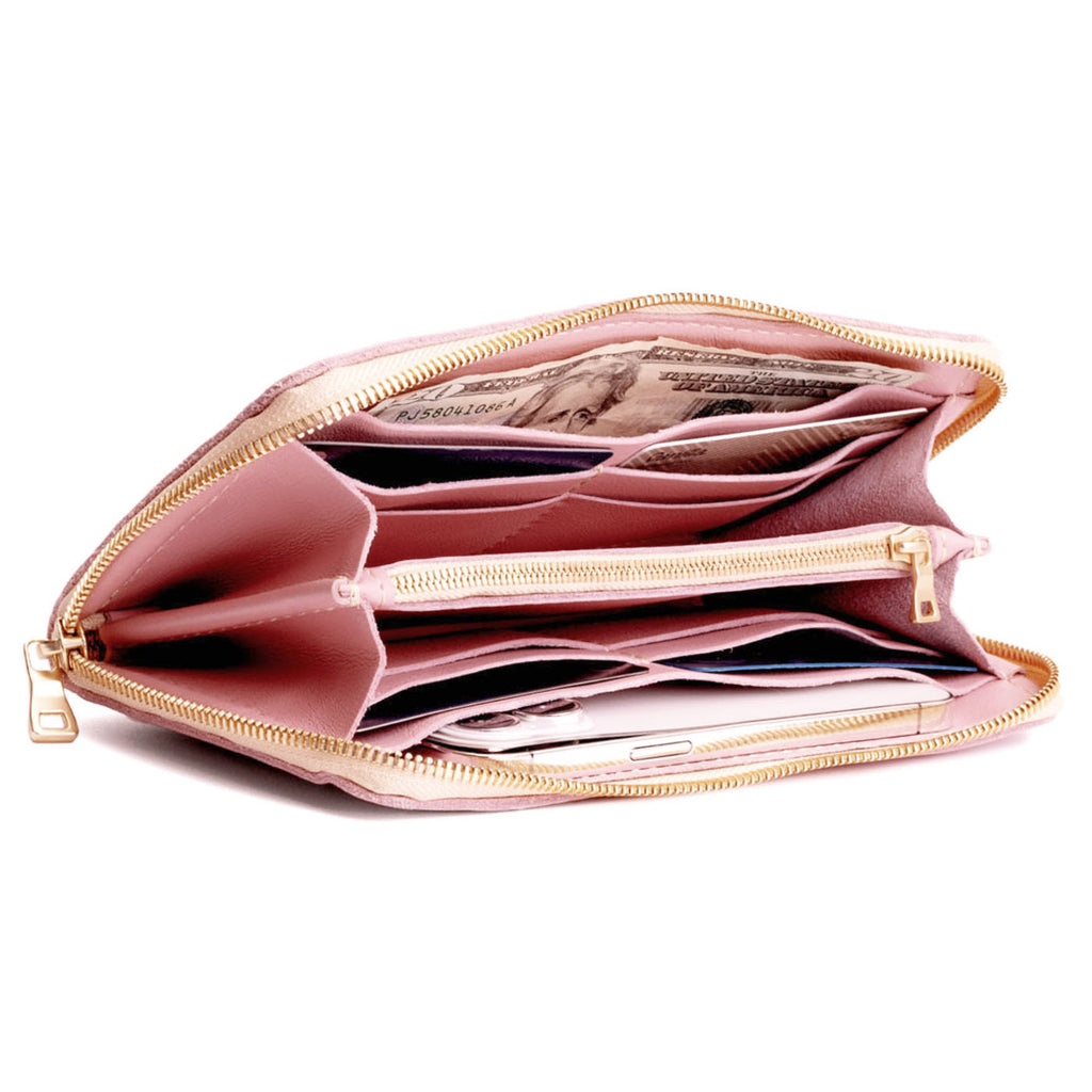 Portland Leather Goods 'Almost Perfect' Accordion Zip Wallet