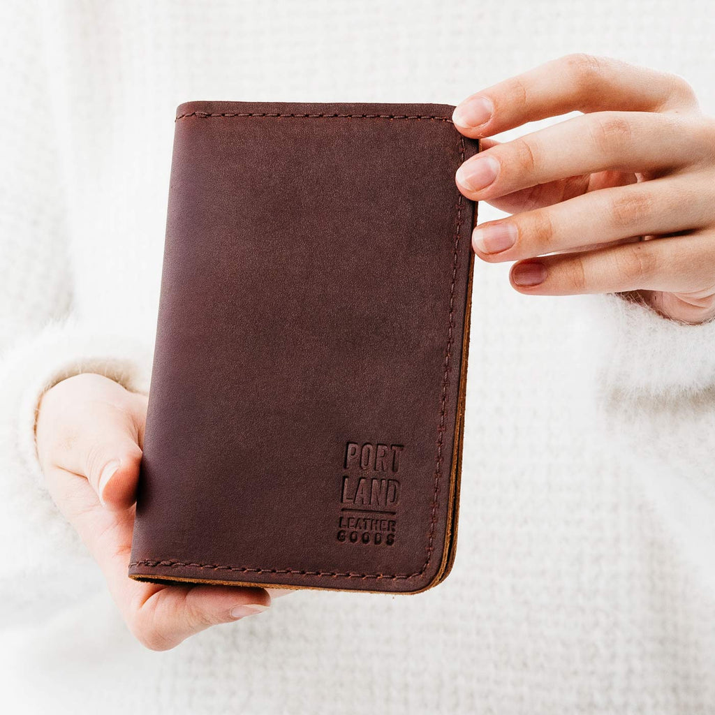 Portland Leather Goods 'Almost Perfect' Leather Modern Passport Holder