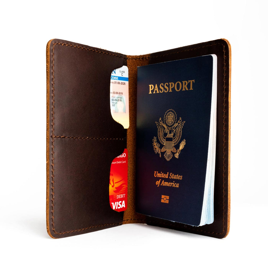 Portland Leather Goods 'Almost Perfect' Leather Modern Passport Holder