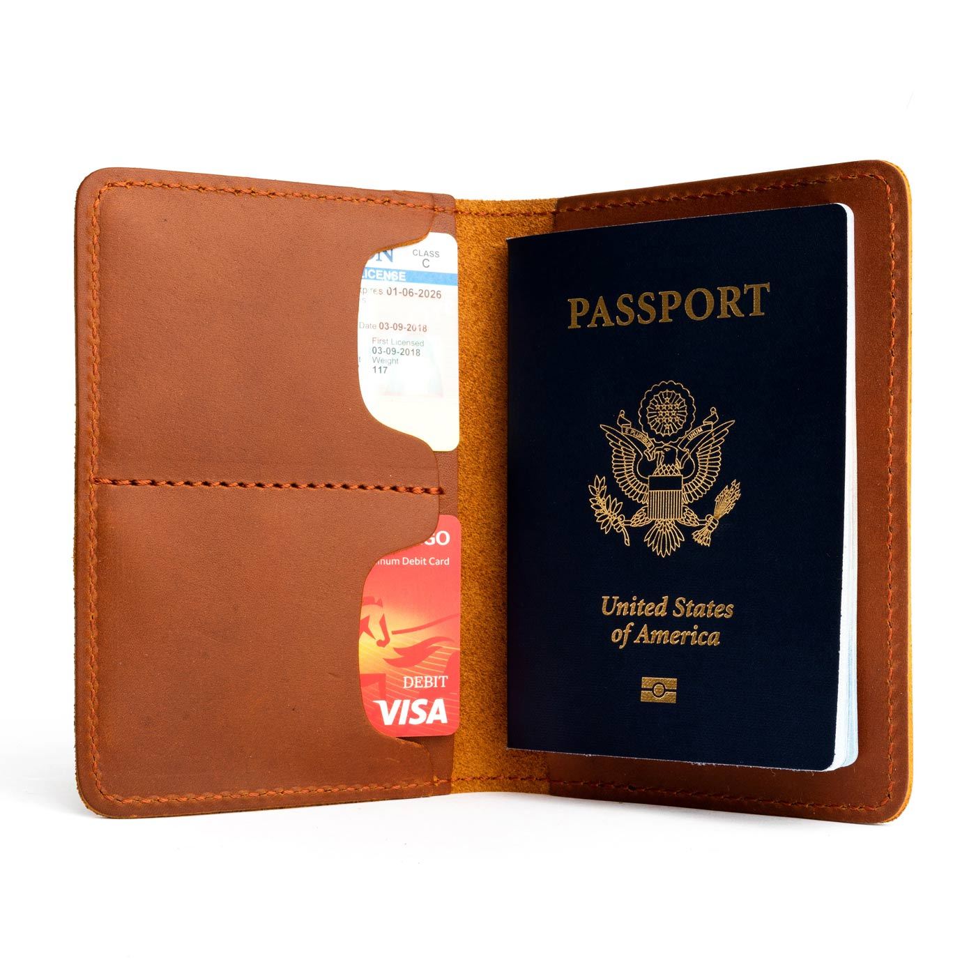 Portland Leather Goods 'Almost Perfect' Leather Modern Passport Holder