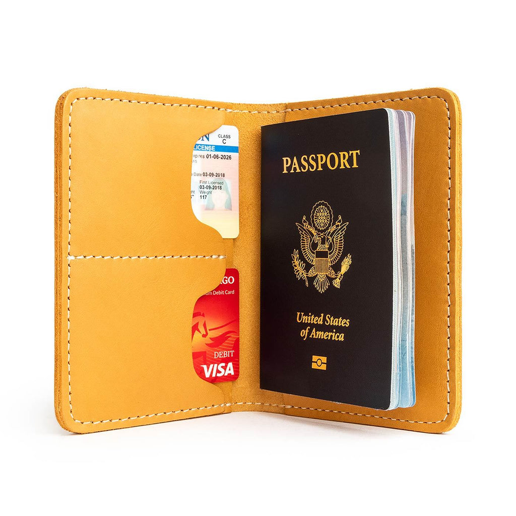 Portland Leather Goods 'Almost Perfect' Leather Modern Passport Holder