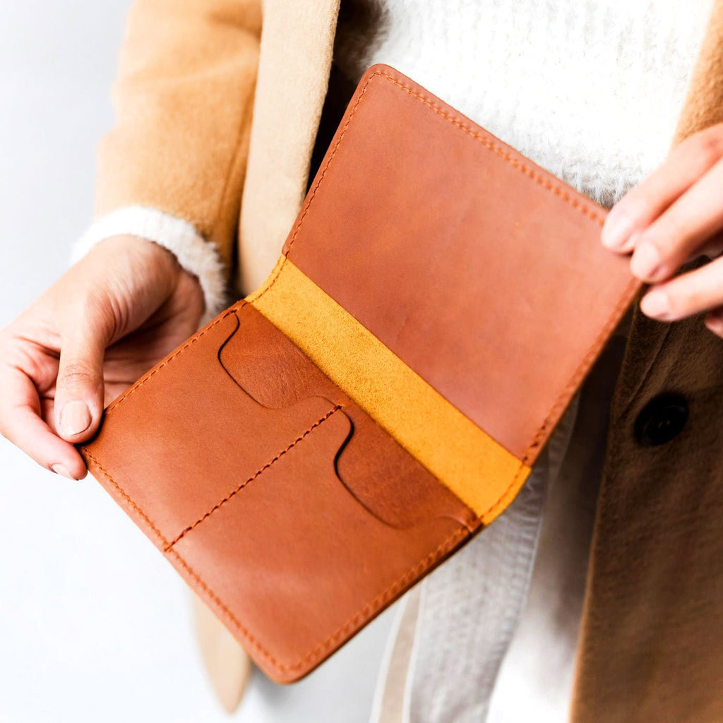 Portland Leather Goods 'Almost Perfect' Leather Modern Passport Holder