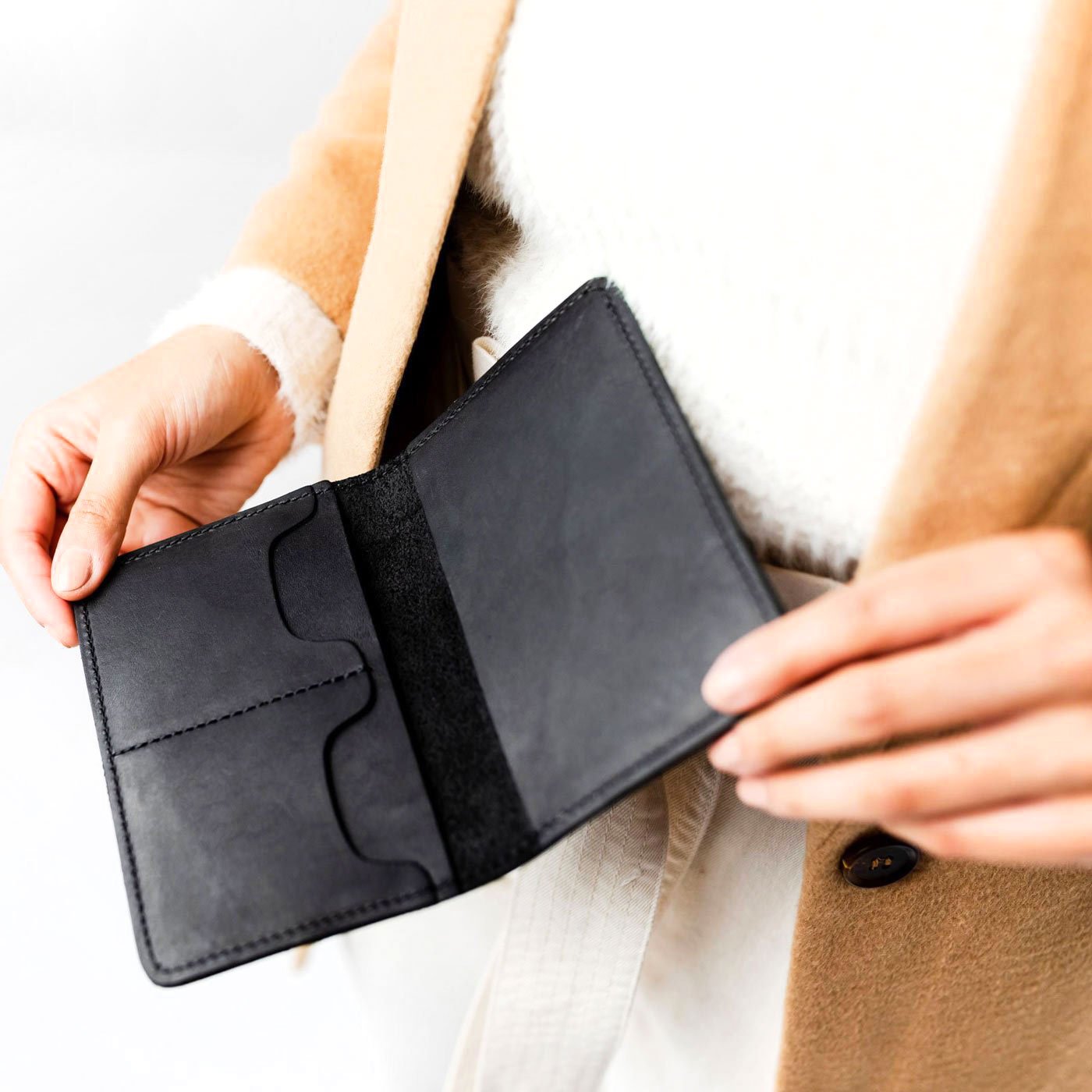 Portland Leather Goods 'Almost Perfect' Leather Modern Passport Holder