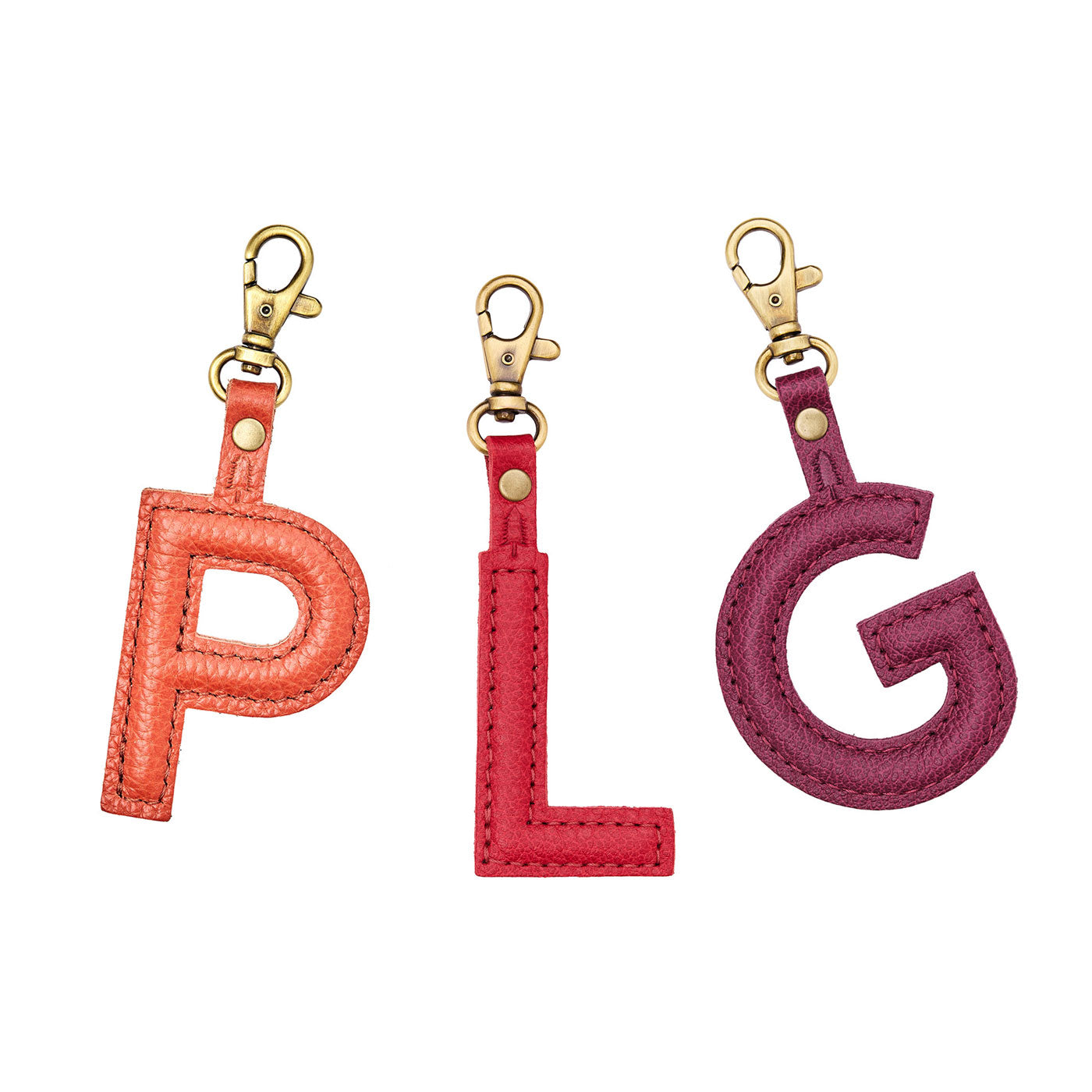 Portland Leather Goods Alphabet Keychain
