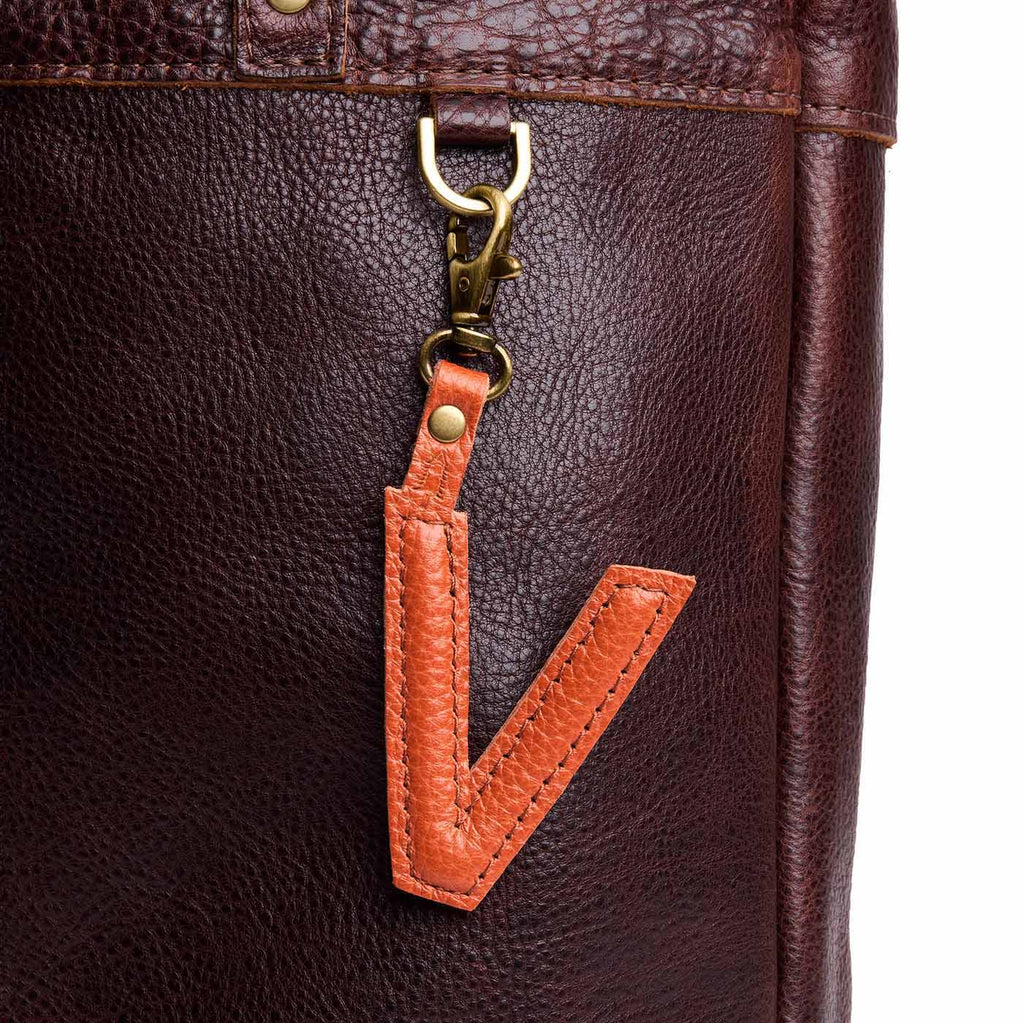 Portland Leather Goods Alphabet Keychain