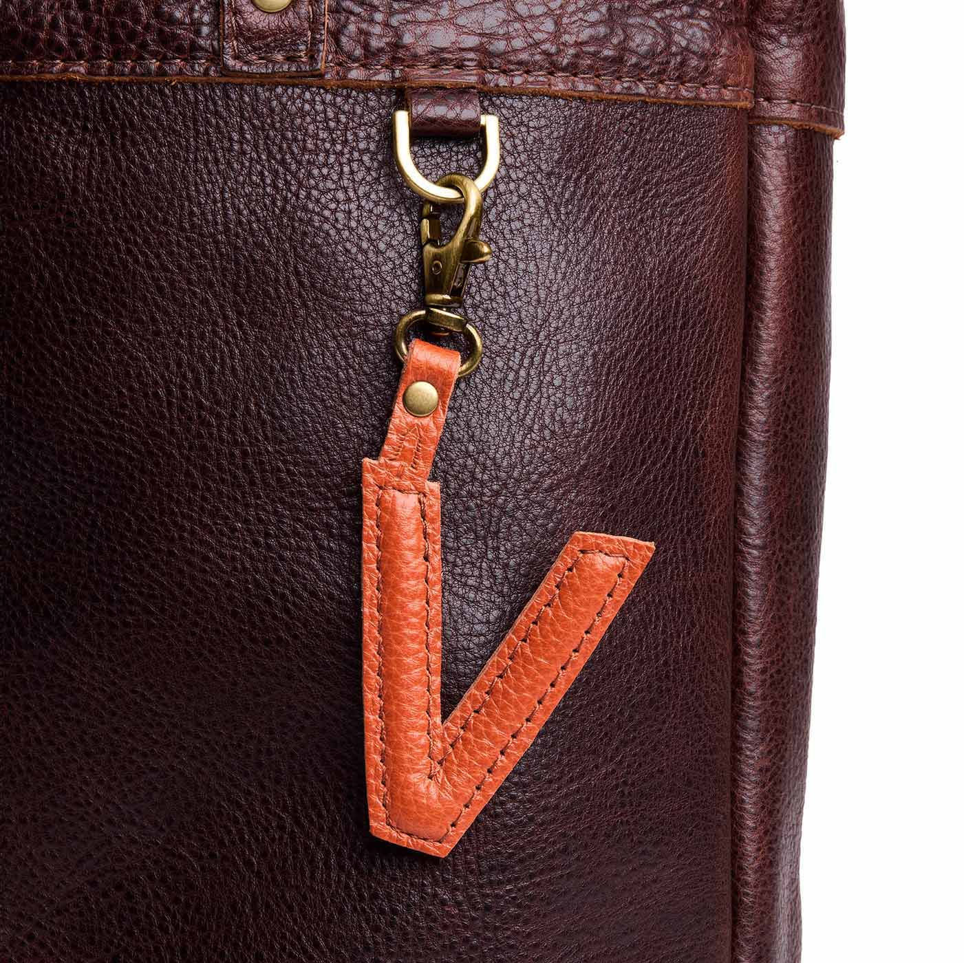 Portland Leather Goods Alphabet Keychain