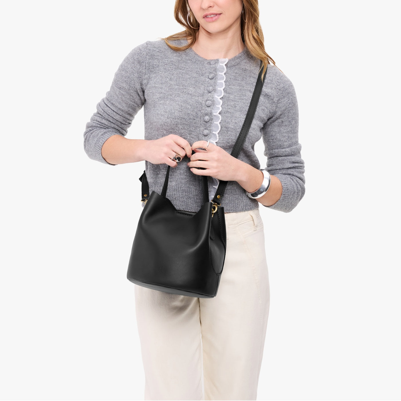 Portland Leather Goods Belle Bucket Bag
