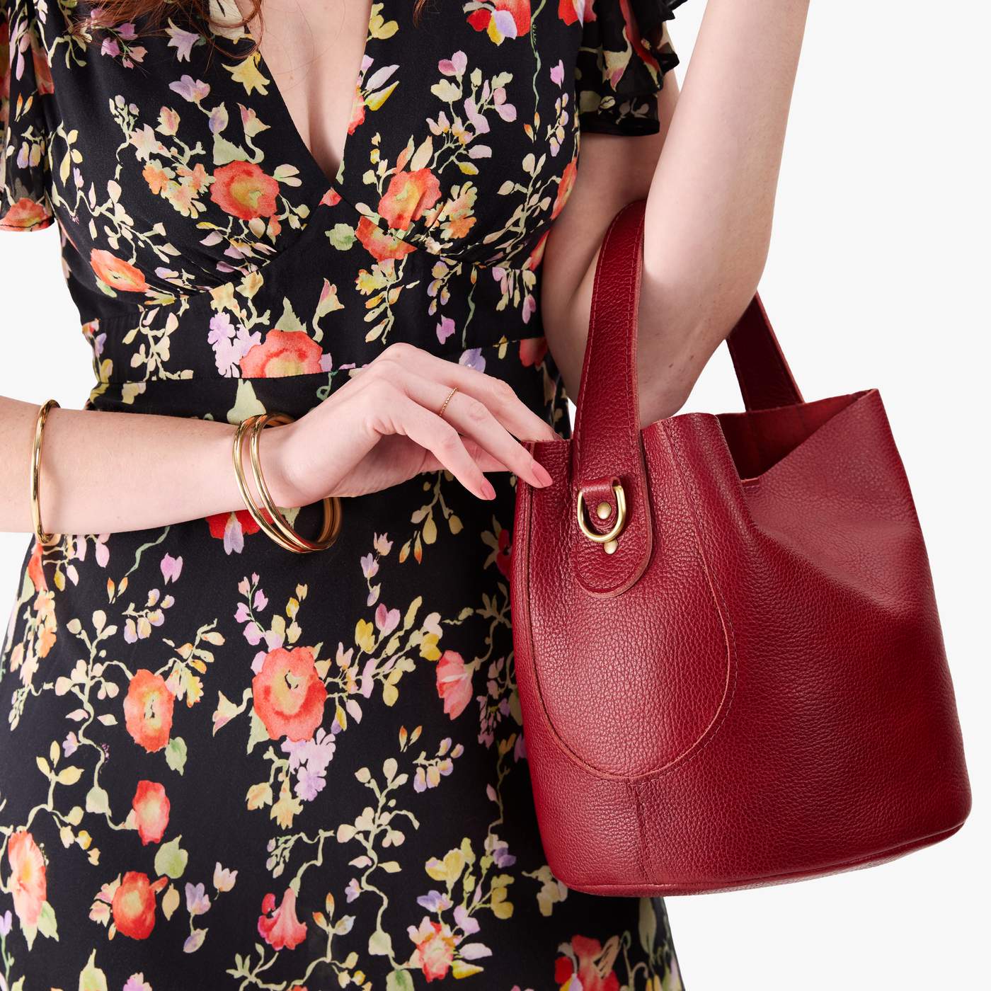 Portland Leather Goods 'Almost Perfect' Belle Bucket Bag