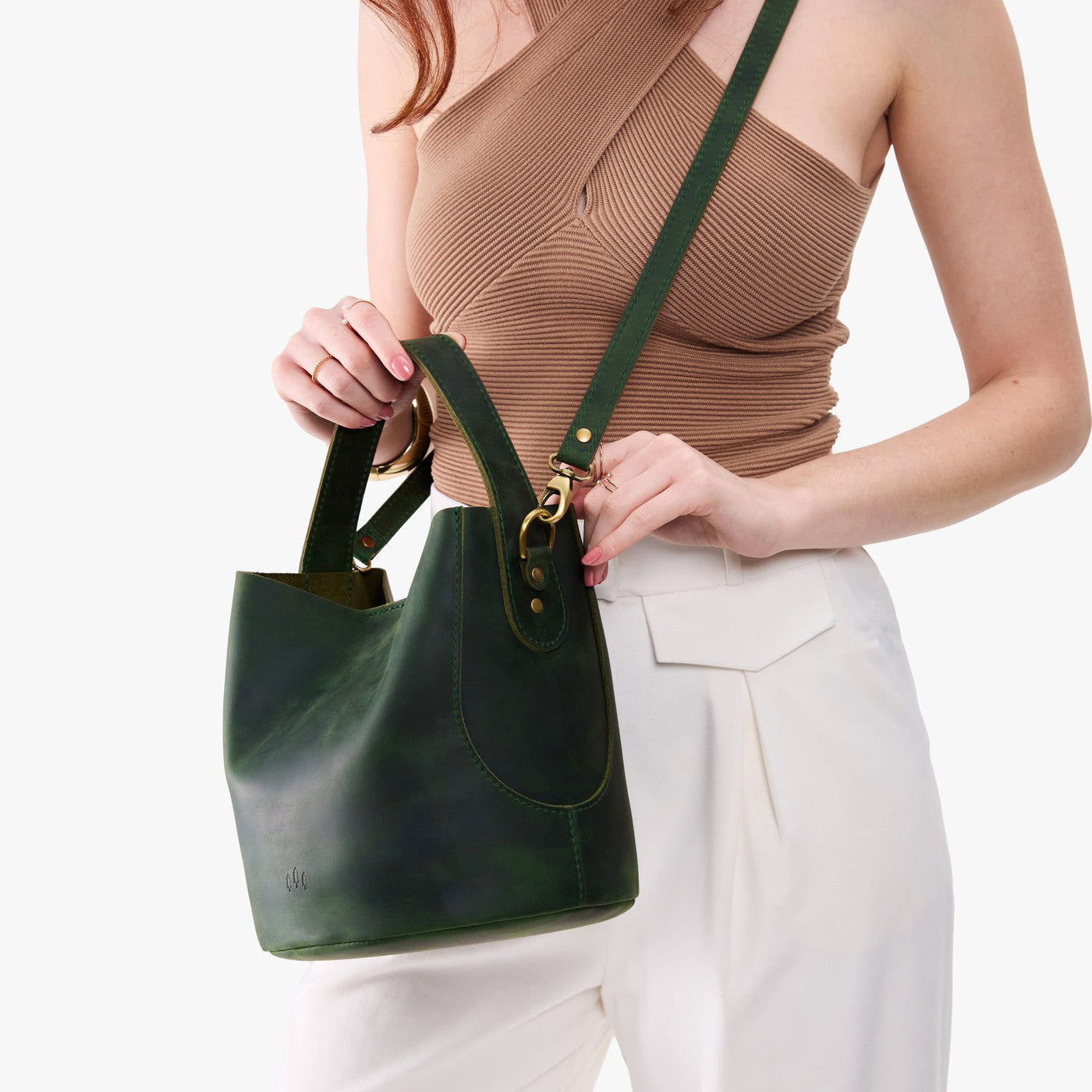Portland Leather Goods Belle Bucket Bag