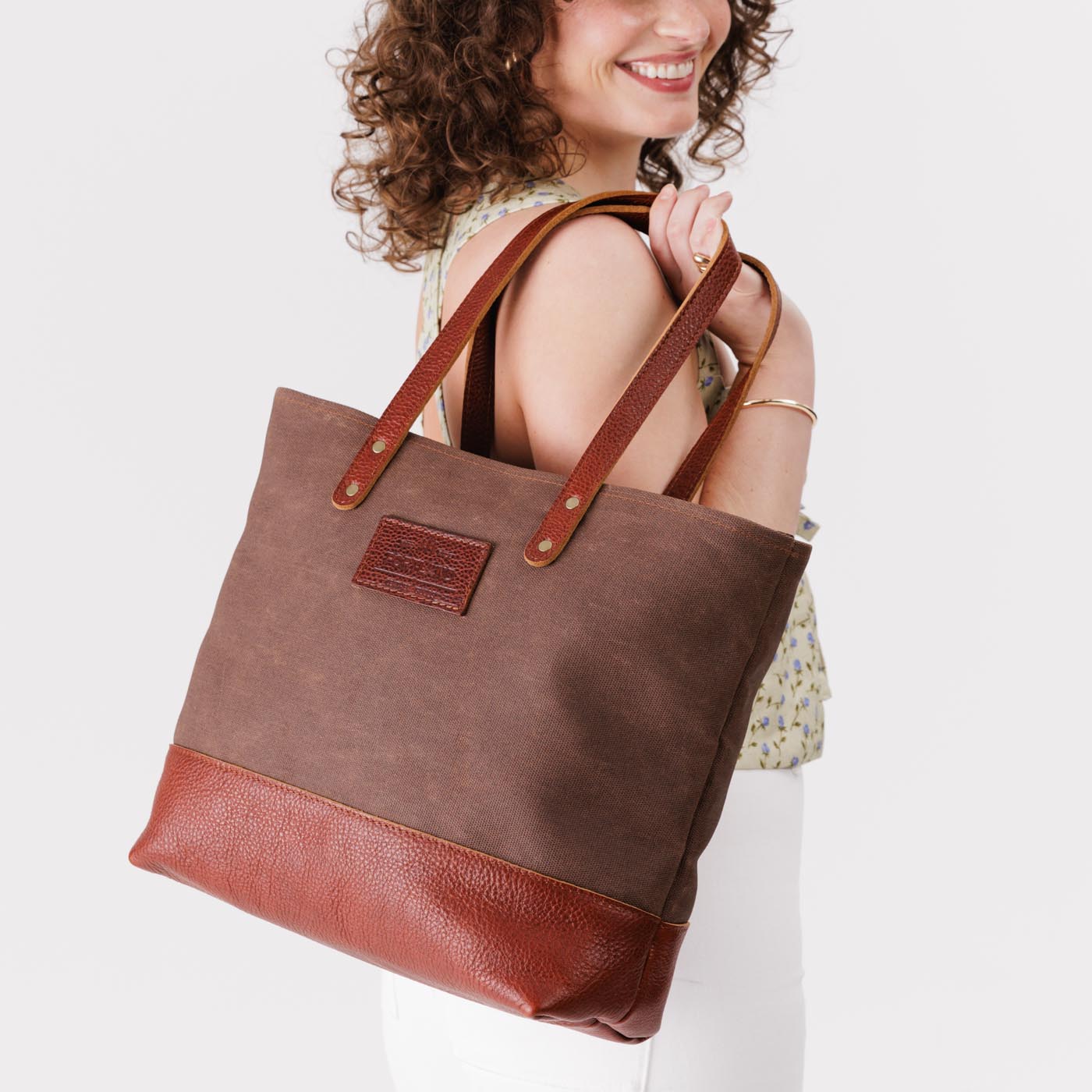 Portland Leather Goods The Big Big Tote