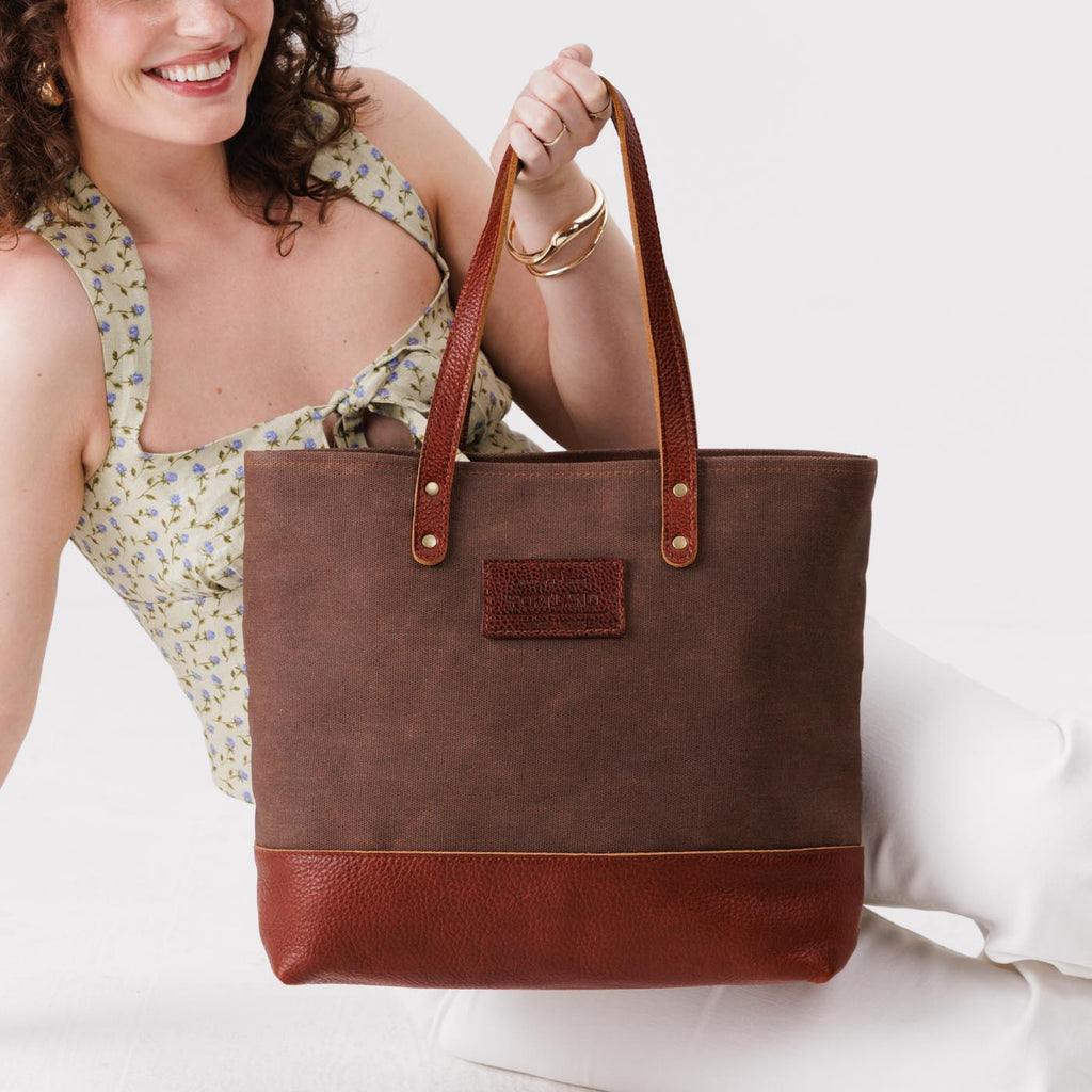 Portland Leather Goods The Big Big Tote